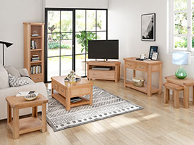 Furniture Mill  Blenheim Oak Living and Dining Collection